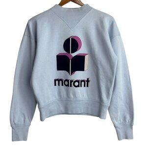 ISABEL MARANT ÉTOILE
Moby High Neck Logo Sweatshirt